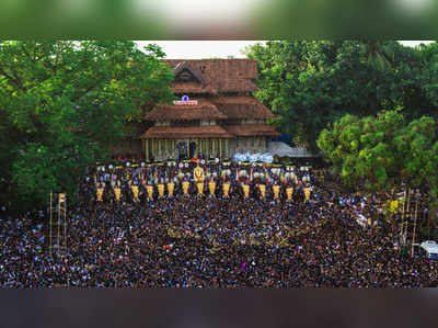 പൂരാവേശത്തിൽ ശക്തൻ്റെ തട്ടകം; ചെറുപൂരങ്ങൾ എത്തിത്തുടങ്ങി