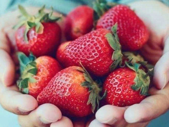 रक्तचाप को कंट्रोल करती है स्ट्रॉबेरी