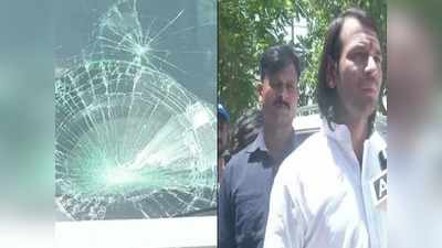 RJD नेता तेज प्रताप यादव के सुरक्षाकर्मियों की दबंगई, कैमरामैन को पीटा
