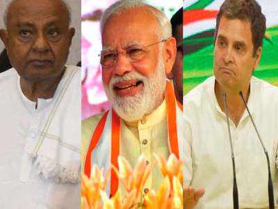 एग्जिट पोल: कर्नाटक में 2014 से भी आगे निकलेगी बीजेपी, कांग्रेस गठबंधन को सिर्फ 8 सीटें