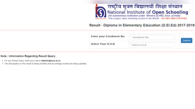 NIOS DELEd 4th Semester का रिजल्ट घोषित, इस लिंक से देखें