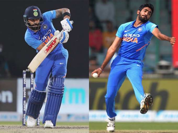 Virat Kohli - Jasprit Bumrah