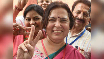 नई दिल्ली लोक सभा सीटः लेखी को मिले माकन से डबल वोट, 2.5 लाख वोटों से जीतीं