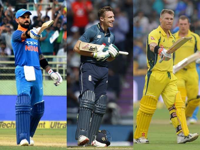 Virat Kohli - Jos Buttler - David Warner