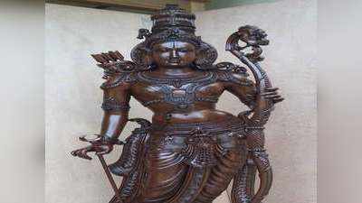 अयोध्या पहुंची कोदंब राम की आदमकद प्रतिमा, सीएम योगी करेंगे लोकार्पण