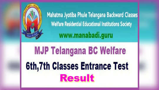 TS BC Gurukul CET Result: గురుకుల ప్రవేశ పరీక్ష ఫలితాల విడుదల 