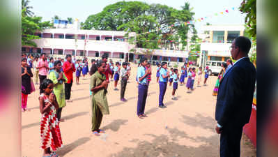 ಶಾಲೆ ಆರಂಭೋತ್ಸವ, ಹಬ್ಬದ ವಾತಾವರಣ