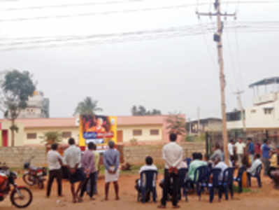 ಮೋದಿ ಪ್ರಮಾಣ ವಚನಕ್ಕೆ ಎಲ್‌ಇಡಿ ಶೋ