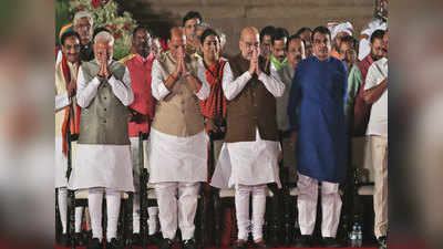 मोदी कैबिनेट में महाराष्ट्र से 7 मंत्री, बीजेपी के 5