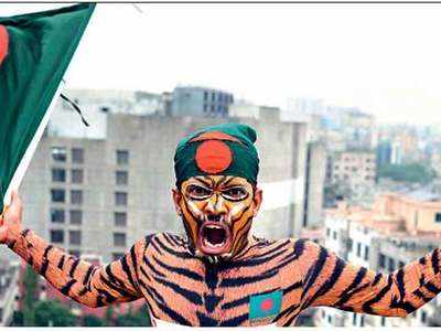 बांग्लादेश क्रिकेट टीम का जबरा फैन, मैच के लिए फोड़ लिया था सिर