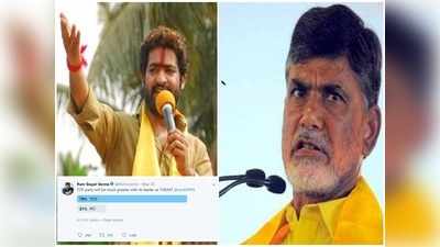 TDP పగ్గాలు ఎన్టీఆర్‌కే.. బాబుకి 21%, తారక్‌కి 79%