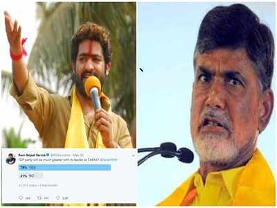 TDP పగ్గాలు ఎన్టీఆర్‌కే.. బాబుకి 21%, తారక్‌కి 79%