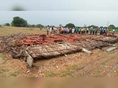 ತುಮಕೂರು: ಗಾಳಿ, ಮಳೆಗೆ ವೃದ್ಧೆ ಬಲಿ