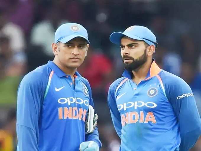 Virat Kohli - MS Dhoni