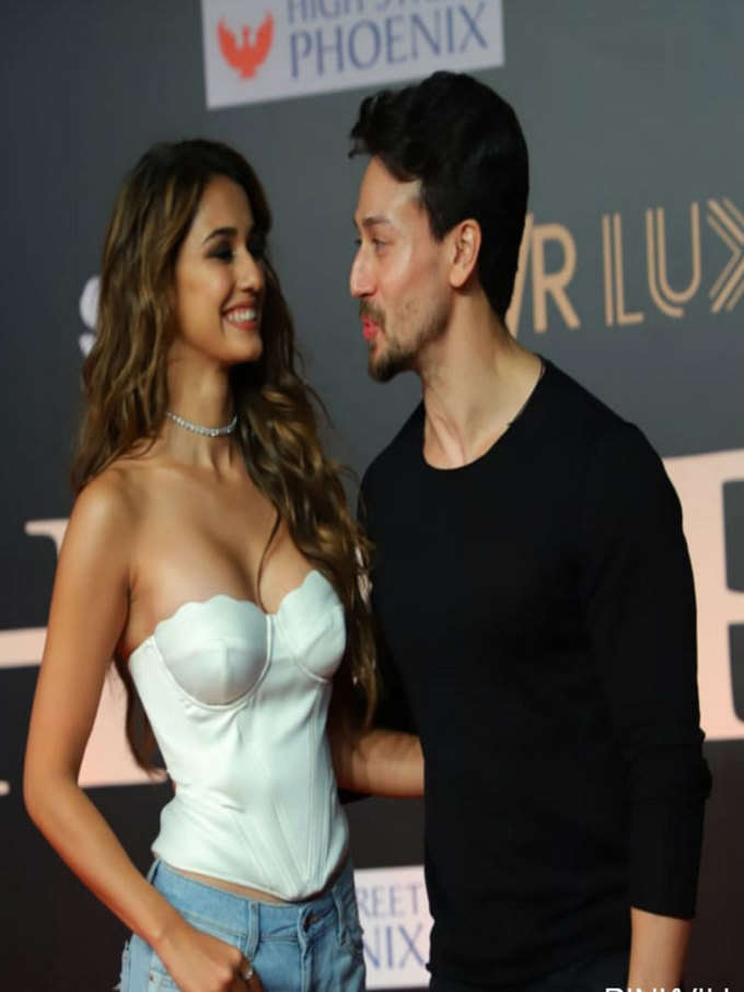 Tiger Shroff and Disha Patani attend the premiere of &#39;Bharat&#39; together