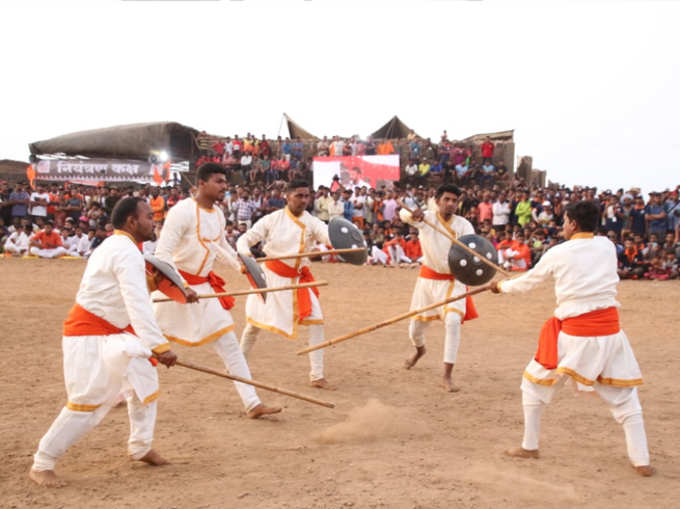 मर्दानी खेळांचे प्रात्यक्षिक