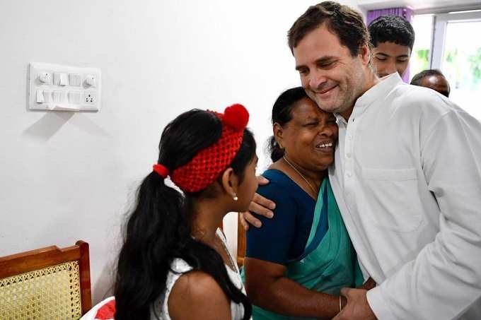 राहुल से मिलकर राजम्‍मा काफी भावुक हो गईं