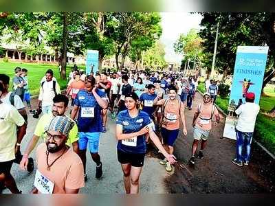 ‘ಯೋಗಿ ರನ್‌’ನಲ್ಲಿ ಓಡಿದ 700 ಮಂದಿ ವಿದೇಶಿಯರು