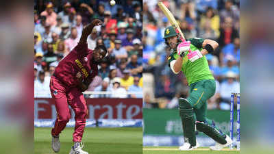 ICC Cricket World Cup: साउथ अफ्रीका बनाम वेस्ट इंडीज, LIVE स्कोरकार्ड