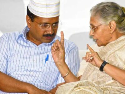 दिल्ली की समस्याओं को लेकर केजरीवाल से मिलेंगी शीला दीक्षित