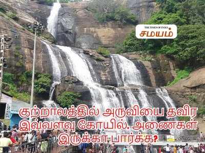 Courtallam Tourism: குற்றாலத்தில் அருவியை தவிர இவ்வளவு கோயில், அணைகள் இருக்கா பார்க்க?