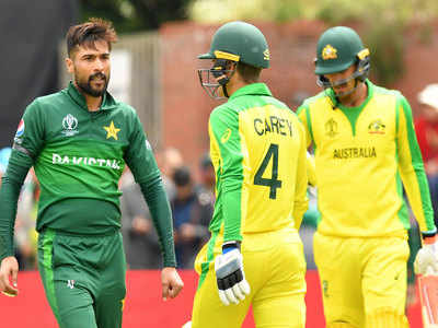 वर्ल्ड कप 2019: ऑस्ट्रेलिया ने पाक को दिया 308 रन का टारगेट, वॉर्नर का शतक, आमिर ने झटके 5 विकेट