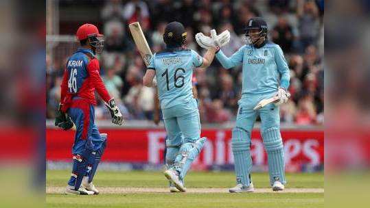 ICC Cricket World Cup 2019: मॉर्गन की धमाकेदार पारी, बने ये रेकॉर्ड्स 