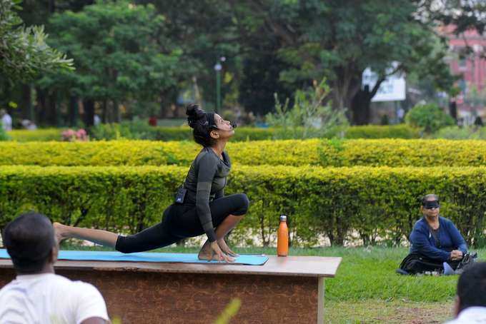 cubbon park yoga teacher