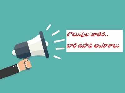 నిరుద్యోగులకు శుభవార్త.. 6 నెలల్లో 12 లక్షల ఉద్యోగాలు!