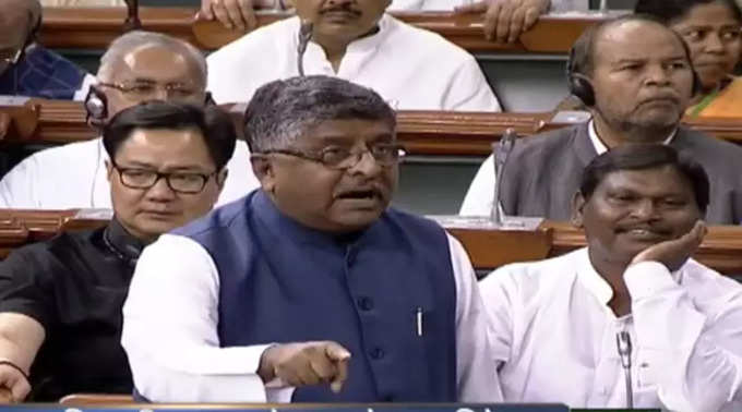 कानून मंत्री रविशंकर प्रसाद ने 3 तलाक बिल पर विपक्ष के विरोध को किया दरकिनार