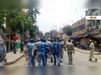 বিজেপি নেতারা ফিরতেই ফের অশান্ত ভাটপাড়া, পুলিশকে লক্ষ্য করে ইটবৃষ্টি