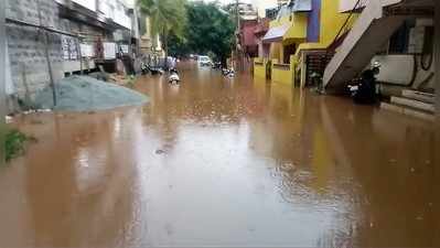 ಹುಬ್ಬಳ್ಳಿಯಲ್ಲಿ ಭಾರಿ ಮಳೆ