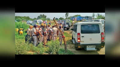 किसान आंदोलन की चेतावनी के बाद चप्पे-चप्पे पर हरियाणा पुलिस