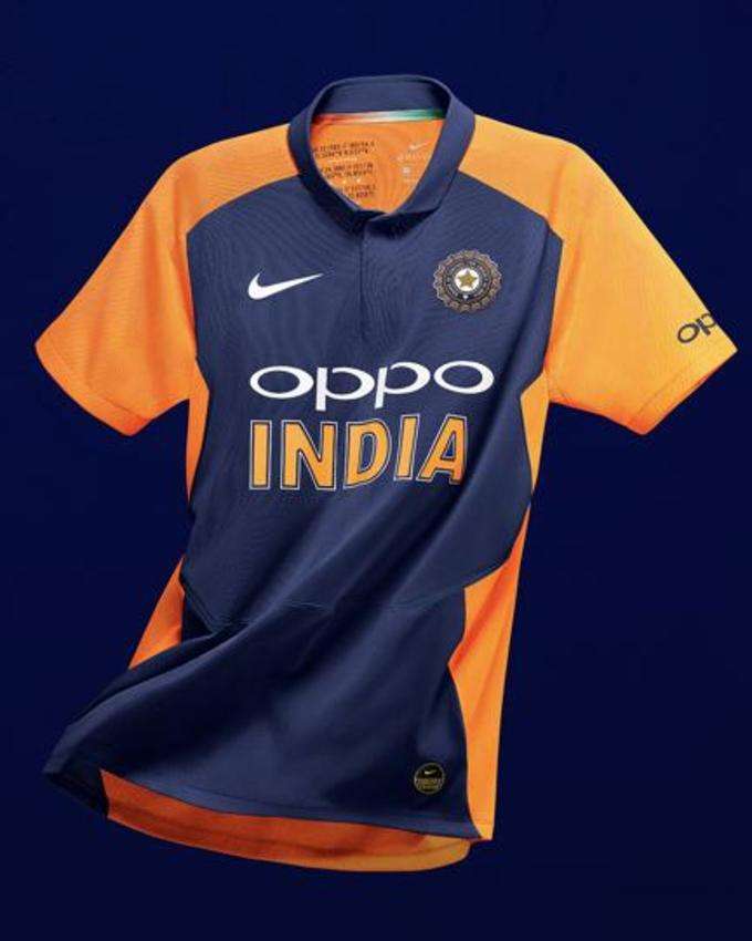 Team india  Orange Jersey