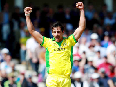 Mitchell Starc: ஸ்டார்க் அசுர வேகத்தில் சின்னா பின்னமான நியூசி.,!