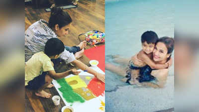 सौंदर्या रजनीकांत ने इसलिए डिलीट कर दी बेटे के साथ पूल में मस्ती वाली तस्वीर!
