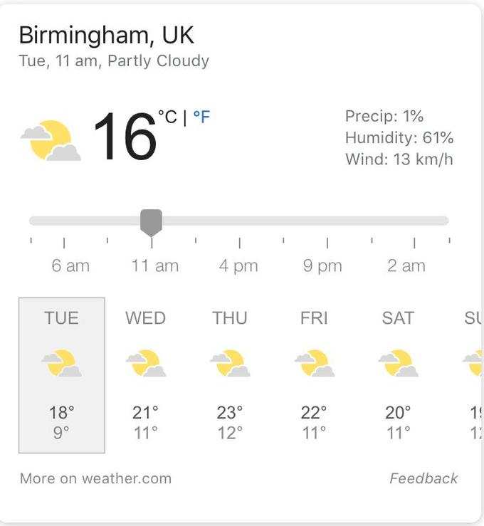 birmingham weather 1.