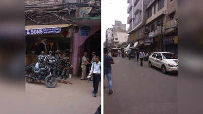 दिल्ली 6 में अमन की कोशिशों के बीच खुले बाजार, धर्मस्थल पर तोड़फोड़ से फैला था तनाव
