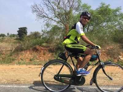 ಅಟ್ಲಾಸ್‌ ಸೈಕಲ್‌ನಲ್ಲೇ  Super Randonneur ಆದ ವಿಜಯ್‌ !