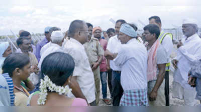 ಸೋಲಾರ್‌ ವಿದ್ಯುತ್‌ ಘಟಕ ವಿರುದ್ಧ ಪ್ರತಿಭಟನೆ