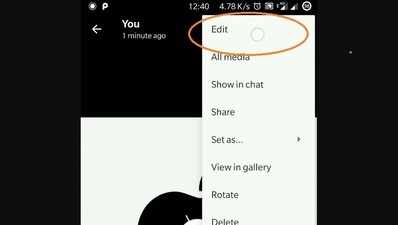 வாட்ஸ்அப்பில் இனி போட்டோவும் எடிட் செய்யலாம்! வருகிறது புது அப்டேட்!!