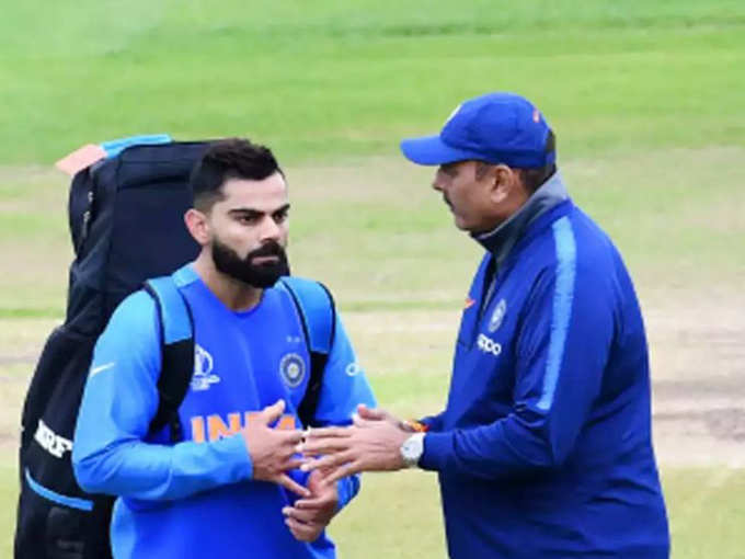 Kohli ravi shastri