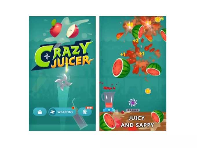 Crazy Juicer - Hot Knife Hit Game & Juice Blast