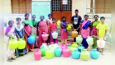 ಕುಡಿವ ನೀರಿಗಾಗಿ ನಾರಿಯರ ಪ್ರತಿಭಟನೆ