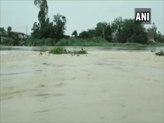 नदियों का जलस्तर बढ़ा