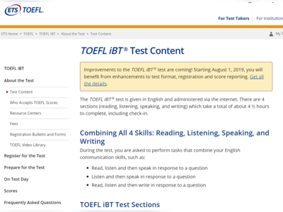 जानें TOEFL Exam Syllabus की पूरी डीटेल्स, पढ़ें तैयारी के अचूक टिप्स