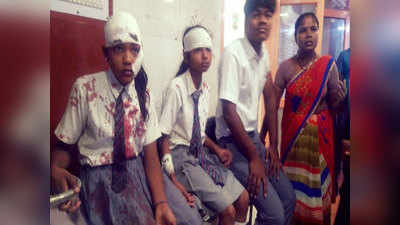 लखनऊः उल्टी दिशा में आ रही स्कूली वैन बस से भिड़ी, तीन बच्चे जख्मी, टला बड़ा हादसा