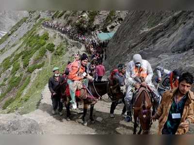 अमरनाथ यात्रेतील मृतांची संख्या १६वर