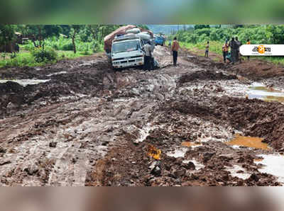 বেহাল রাস্তা সংস্কার শুরু দুর্গাপুর পুরসভার