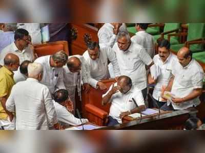 Karnataka Crisis: കർനാടകം ക്ളൈമാക്സിലേക്ക് - കോൺഗ്രസ് എംഎൽഎയെ കാണാനില്ല